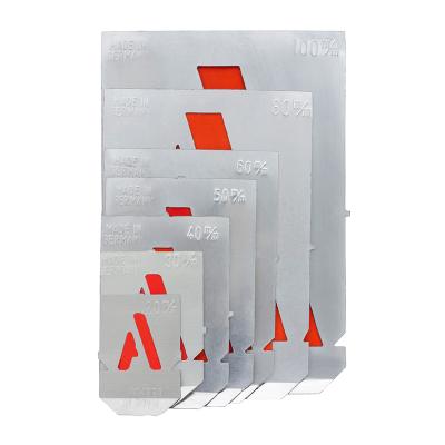 Stencil sæt med bogstaver A-Z+& med 60 mm tegnhøjde (27 dele)